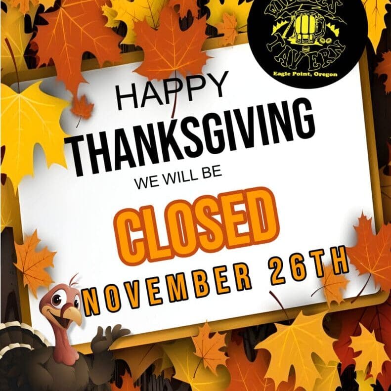 Closed For Thanksgiving 2026