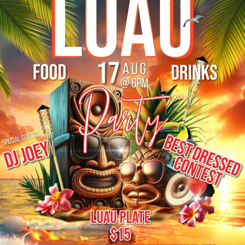 Luau Party Digital Display (916)
