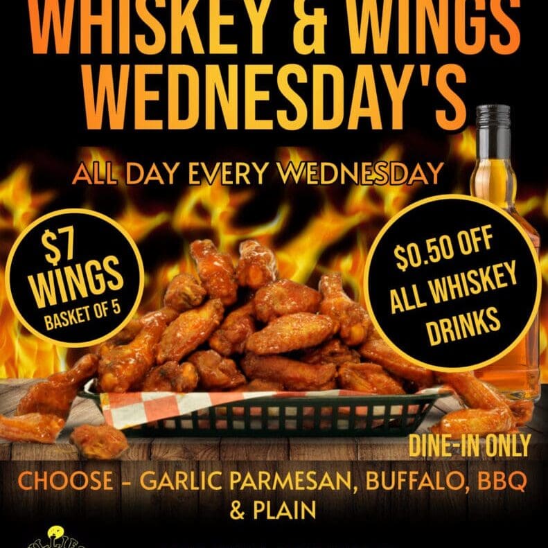 WHISKEY AND WINGS WED