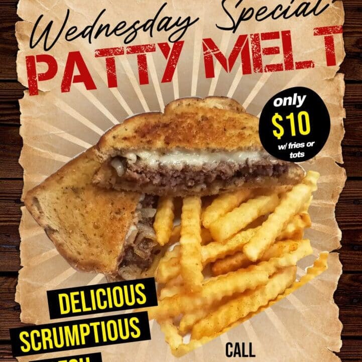 Wednesday Patty Melt
