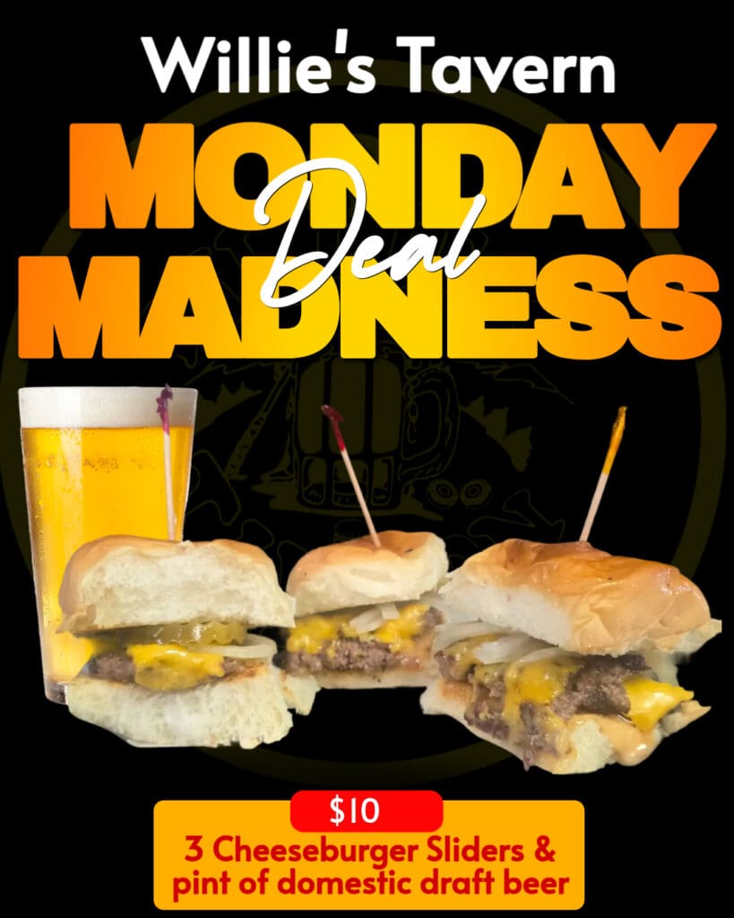 MONDAY MADNESS SLIDER DEAL FLYER