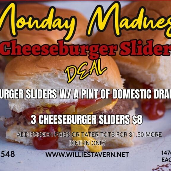MONDAY MADNESS SLIDER DEAL
