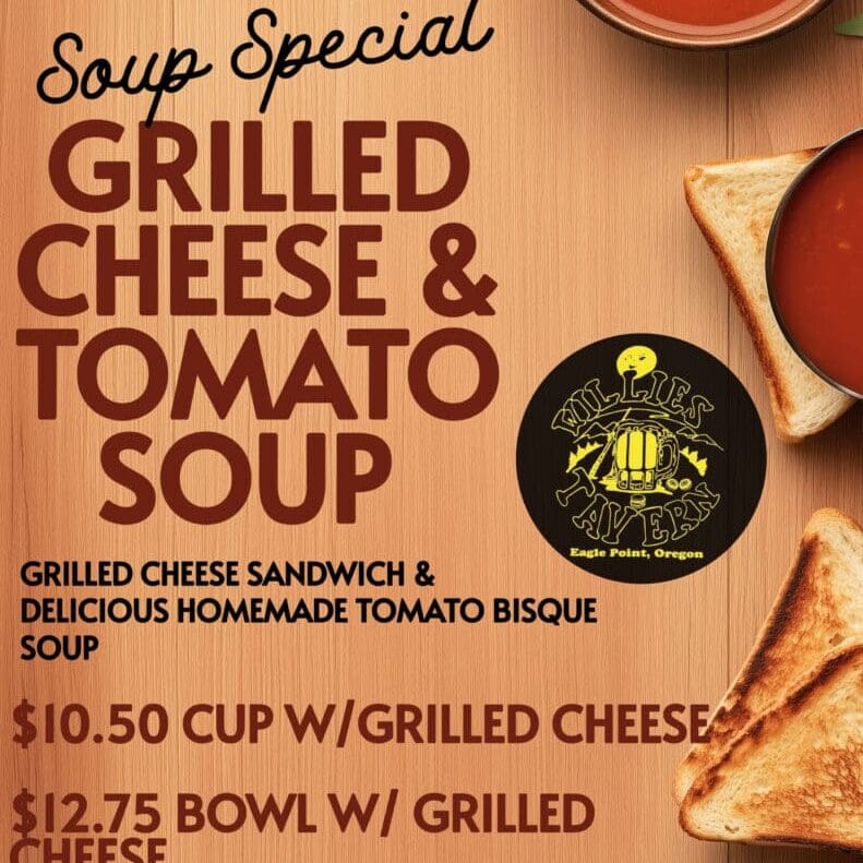 Tomato Soup and grilled cheese